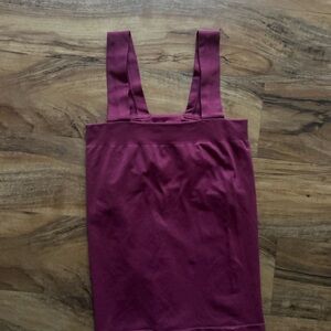 Free People Maroon Tank
